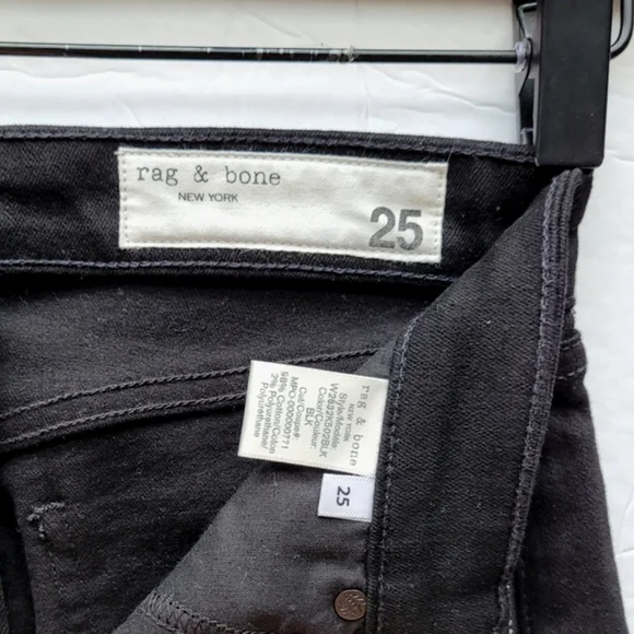 Rag & bone Jeans Nina High Rise Skinny Zip Side - Picture 6 of 10